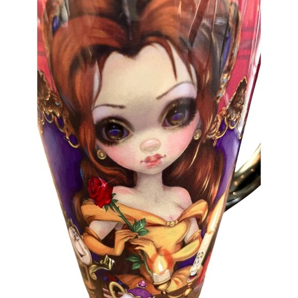 COPY - Disney WonderGround Gallery Belle TALL Coffee Cup/Mug by Jasmine Becket … - Picture 4 of 15
